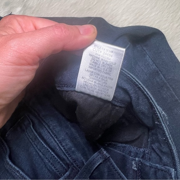 Just Black dark wash‎ flare stretch jeans - Picture 4 of 5